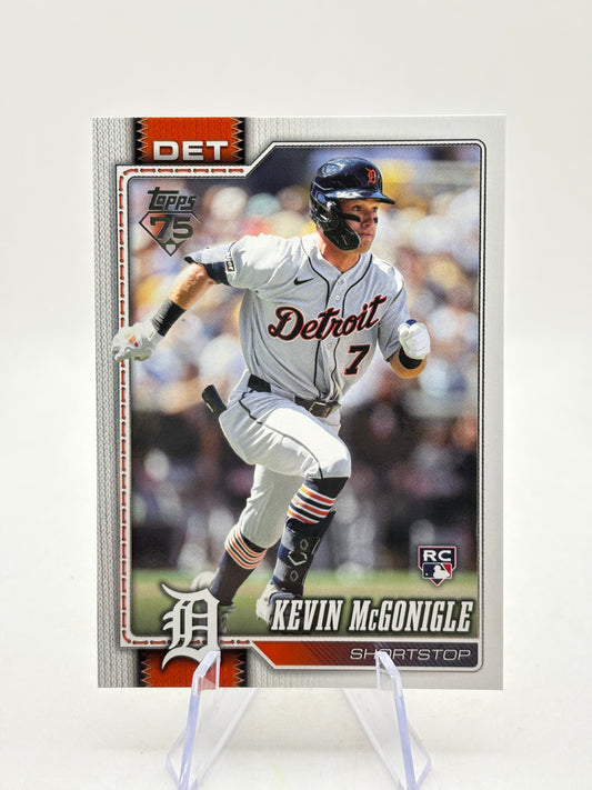 2026 Topps Series 2 Kevin McGonigle Rookie Short Print #697 Tigers RC SP FRENLY BRICKS - Open 7 Days