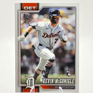 2026 Topps Series 2 Kevin McGonigle Rookie Short Print #697 Tigers RC SP FRENLY BRICKS - Open 7 Days