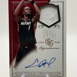 2014 Panini National Treasures #GS-CB Chris Bosh Patch Auto /49 FRENLY BRICKS - Open 7 Days