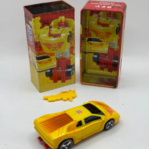 2001 Vintage Transformers R.E.V Race Exertion Vehicle Tiny Tins Action Figure FRENLY BRICKS - Open 7 Days