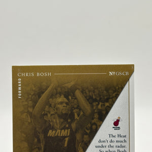 2014 Panini National Treasures #GS-CB Chris Bosh Patch Auto /49 FRENLY BRICKS - Open 7 Days