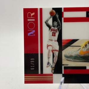 2024 Panini Noir DeMar DeRozan Sneaker Spotlight Holo #/99 Chicago Bulls FRENLY BRICKS - Open 7 Days