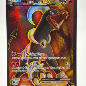 Pokemon TCG XY Breakthrough - Houndoom EX 153/162 Full Art LP+ (2) FRENLY BRICKS - Open 7 Days