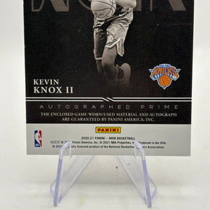 2020-21 Panini Noir - Kevin Knox II #APC-KKX On Card Auto Patch /40 FRENLY BRICKS - Open 7 Days