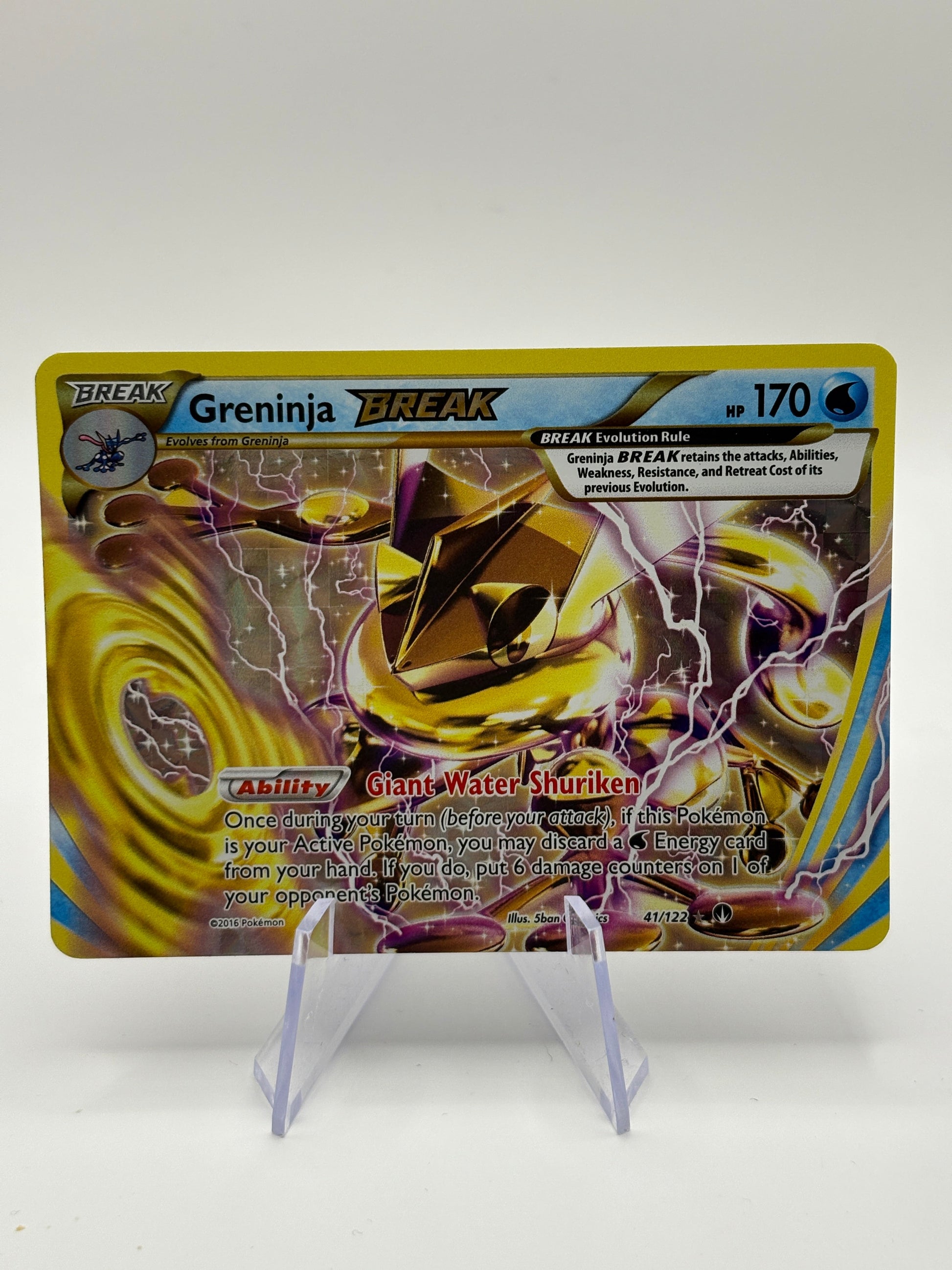 Pokemon TCY XY Breakpoint - Greninja Break 41/122 NM (1) FRENLY BRICKS - Open 7 Days