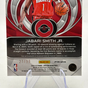 2022-23 Panini Spectra - #AA-JSJ Jabari Smith Jr. Aspiring Auto /99 FRENLY BRICKS - Open 7 Days