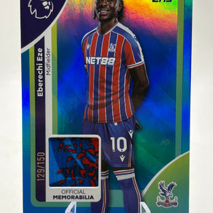 Eberechi Eze 2025-26 Topps Premier League Patch /150 FRENLY BRICKS - Open 7 Days