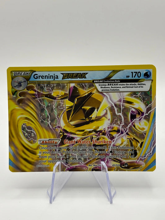 Pokemon TCY XY Breakpoint - Greninja Break 41/122 NM (3) FRENLY BRICKS - Open 7 Days