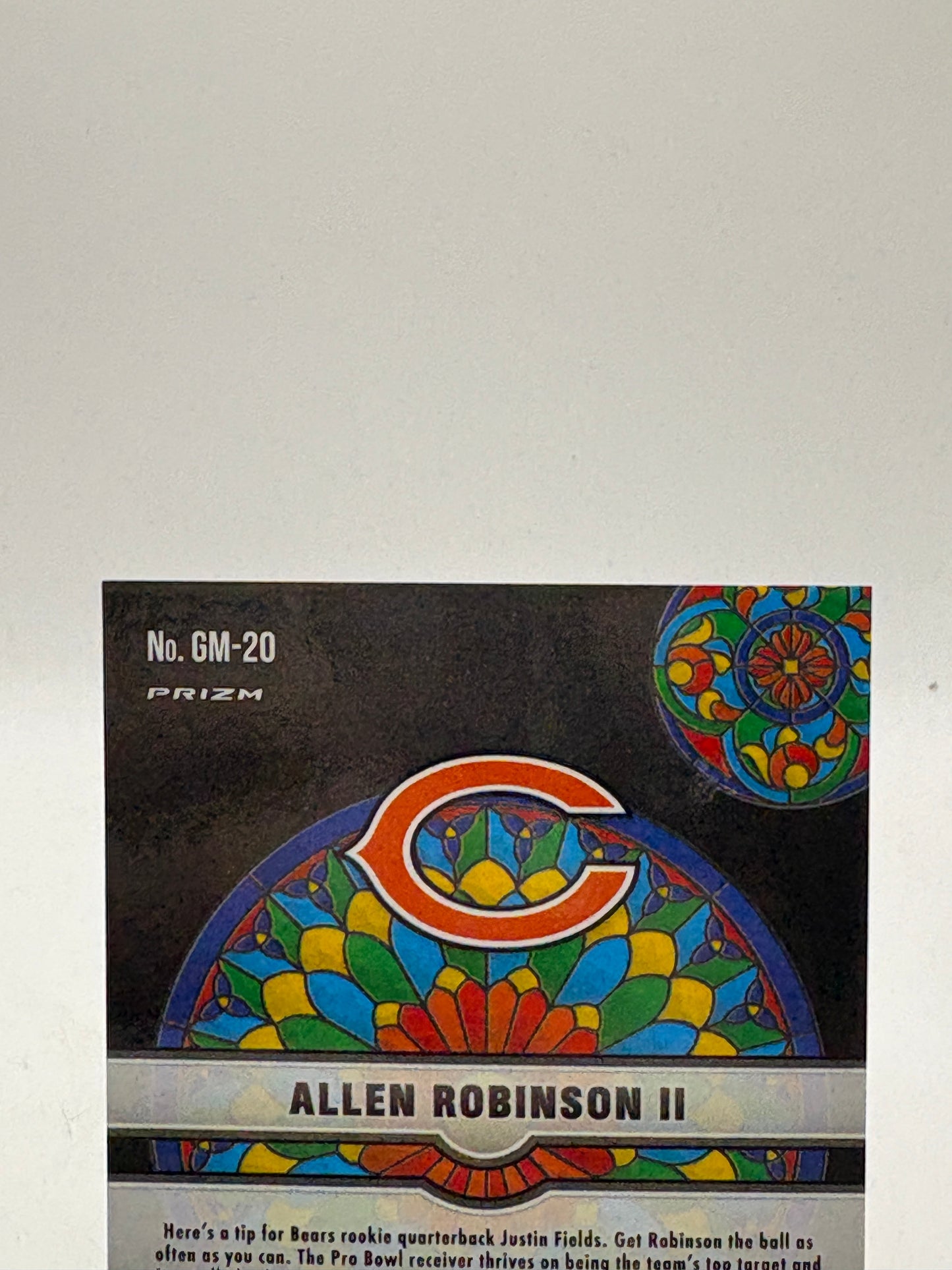 Allen Robinson II 2021 Mosaic Glass Mosaic Insert SSP #GM-20 Bears Case Hit FRENLY BRICKS - Open 7 Days