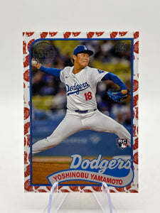 2024 Topps Japan Yoshinobu Yamamoto Koi Fish Rookie RC #89J-33