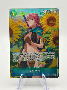 One Piece TCG OP10-058 Japanese Rebecca SR* Alt Art