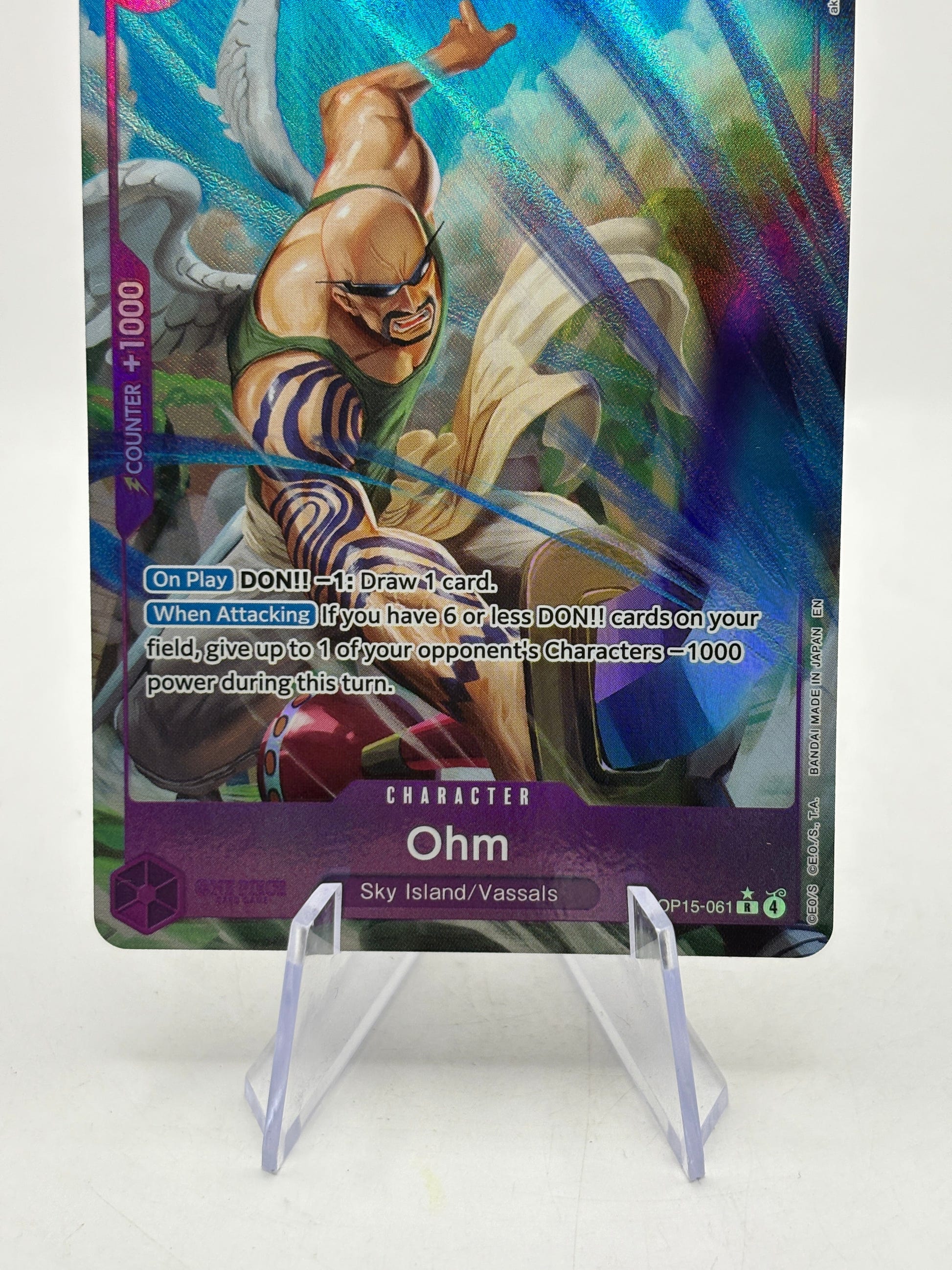 One Piece TCG Ohm OP15-061 R* Alternate Art FRENLY BRICKS - Open 7 Days image 3