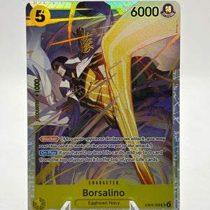 One Piece TCG - Borsalino EB04-058 SR NM FRENLY BRICKS - Open 7 Days