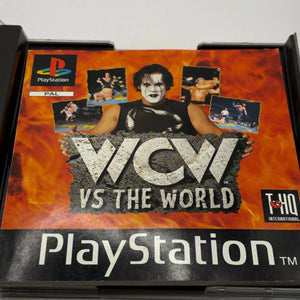 WCW Vs The World Sony PlayStation 1 PS1 Complete With Manual Tested Pal FRENLY BRICKS - Open 7 Days