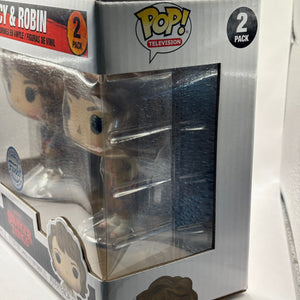 Funko POP! Television Stranger Things Nancy & Robin 2 Pack FRENLY BRICKS - Open 7 Days