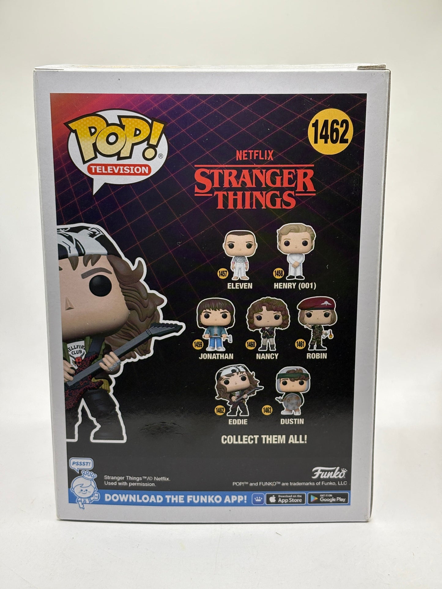 Funko POP! Television Stranger Things #1462 Eddie Vinyl Figure FRENLY BRICKS - Open 7 Days