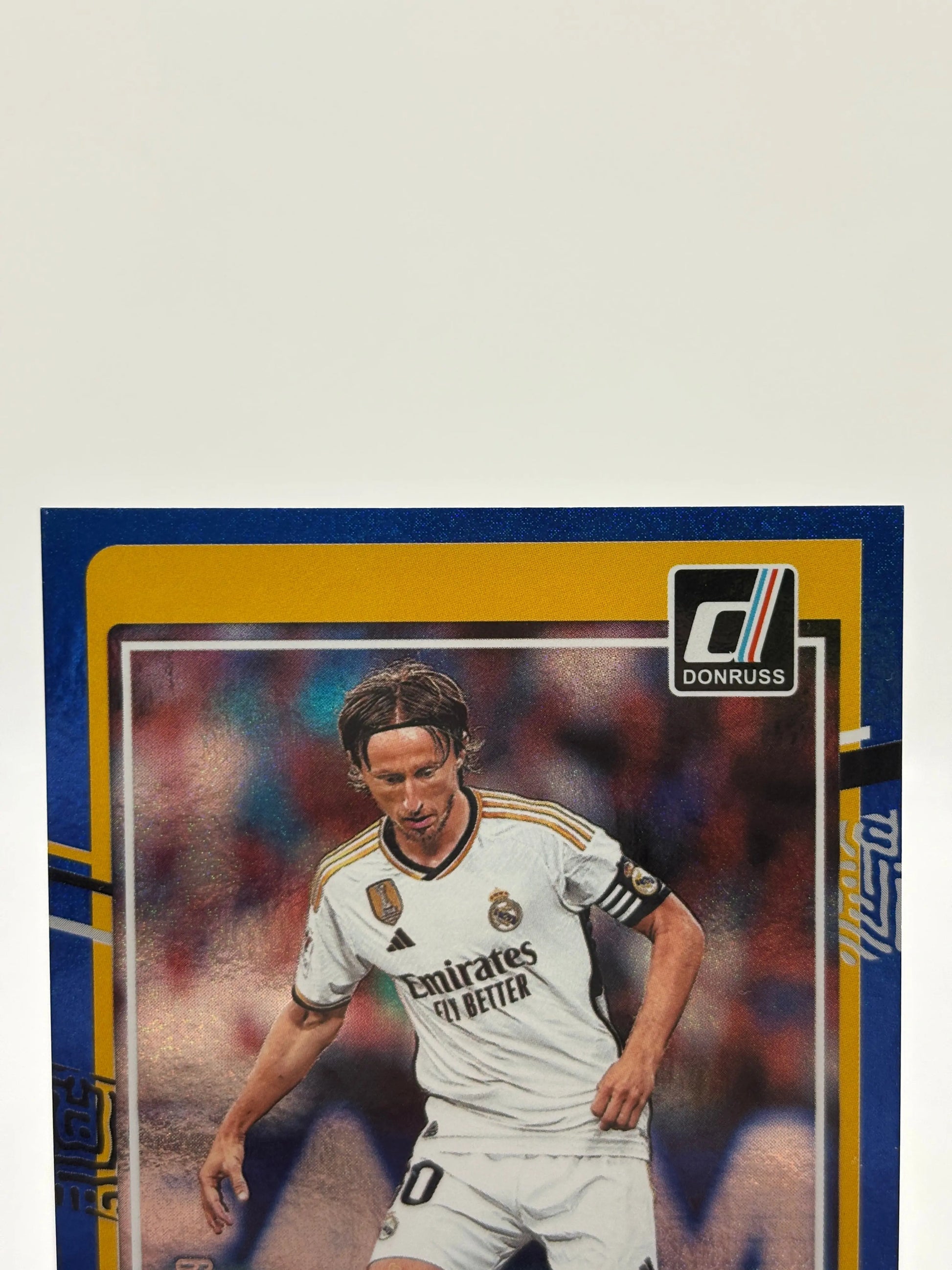 Luka Modric 2023-24 Donruss Soccer Blue Holo /49 #122 Real Madrid FRENLY BRICKS - Open 7 Days