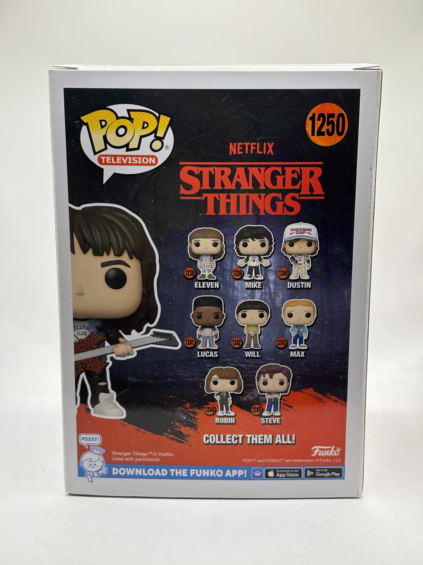 Funko POP! Television Stranger Things #1250 Eddie Vinyl Figure SE FRENLY BRICKS - Open 7 Days