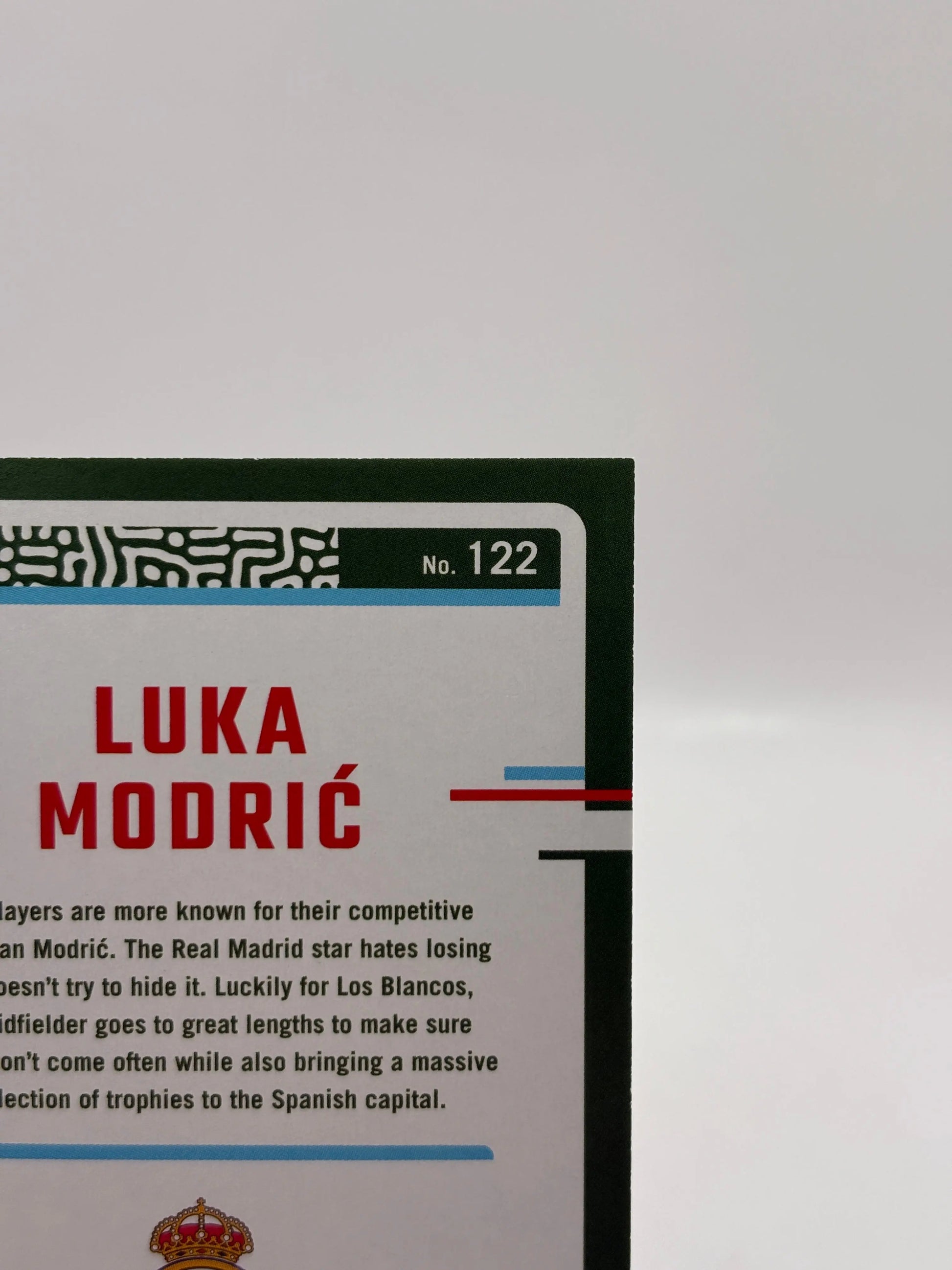 Luka Modric 2023-24 Donruss Soccer Blue Holo /49 #122 Real Madrid FRENLY BRICKS - Open 7 Days