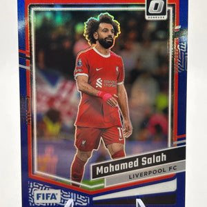2023-24 Donruss Optic Blue Mohamed Salah /99 #81 Liverpool FRENLY BRICKS - Open 7 Days