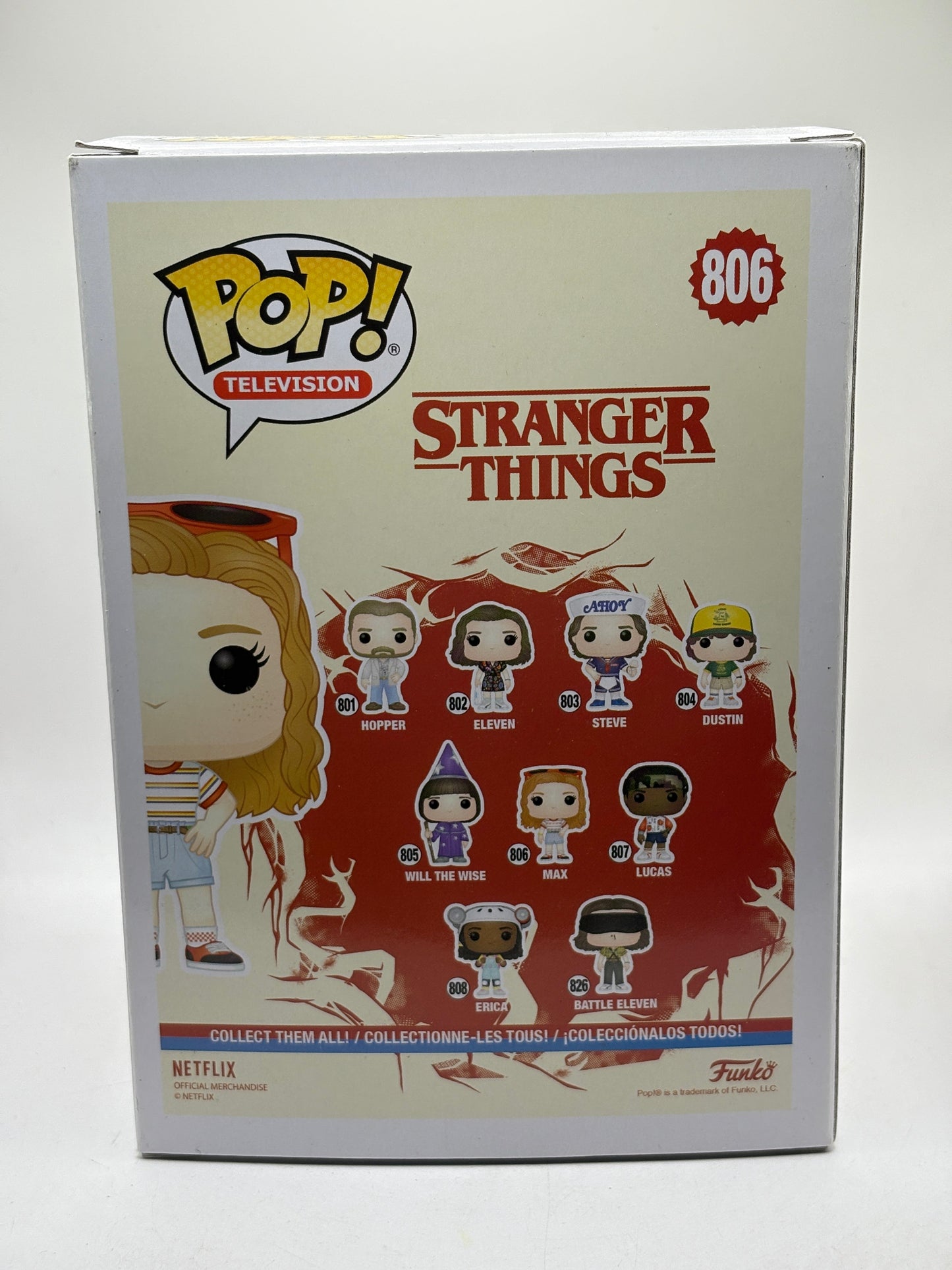 Funko POP! Television Stranger Things #806 Max Vinyl Figure FRENLY BRICKS - Open 7 Days
