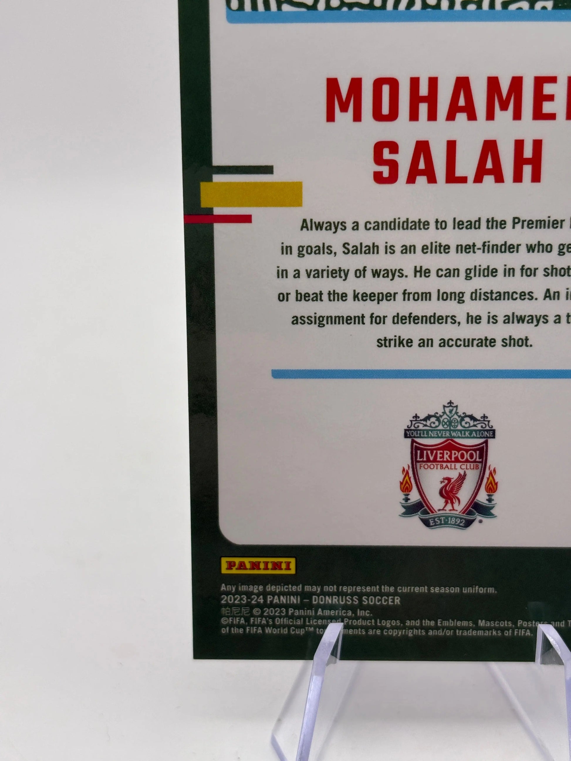 2023-24 Donruss Optic Blue Mohamed Salah /99 #81 Liverpool FRENLY BRICKS - Open 7 Days