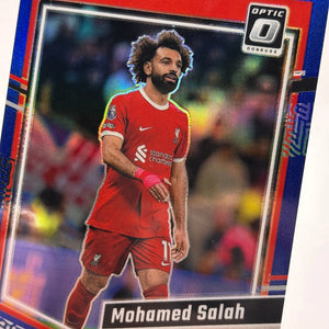 2023-24 Donruss Optic Blue Mohamed Salah /99 #81 Liverpool FRENLY BRICKS - Open 7 Days