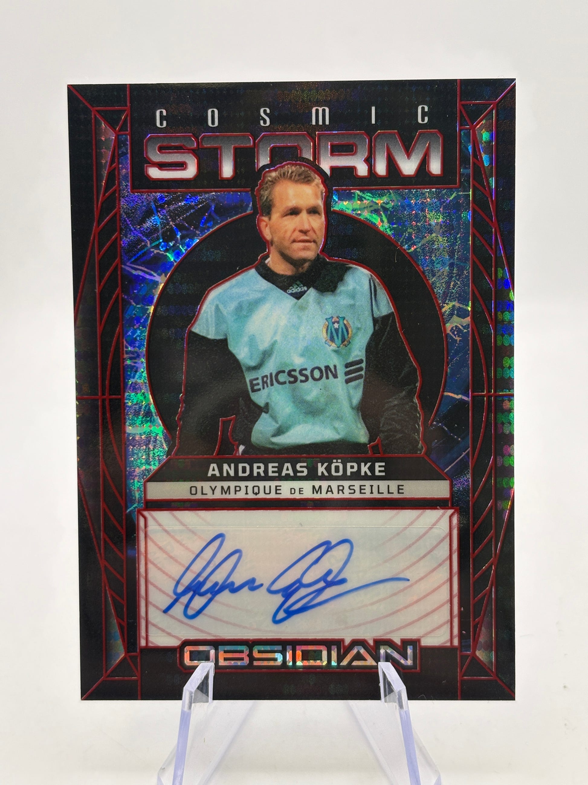 2025-26 Panini Obsidian #CS-AKK Andreas Kopke Cosmic Storm Auto /48 image 1