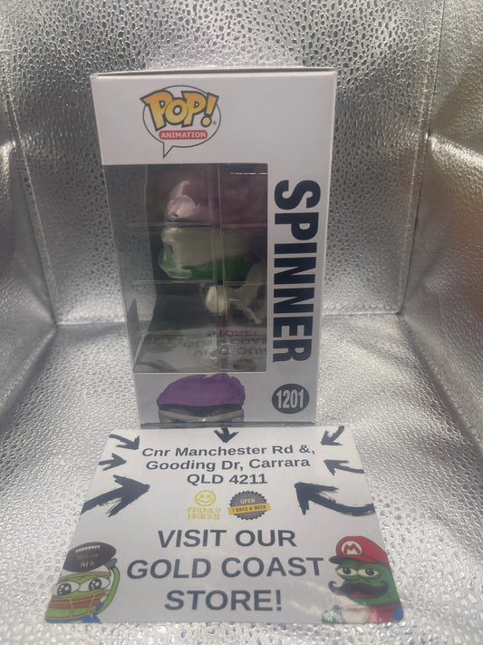 Funko Pop My Hero Academia : Spinner #1201 Winter Convention Exclusive FRENLY BRICKS - Open 7 Days