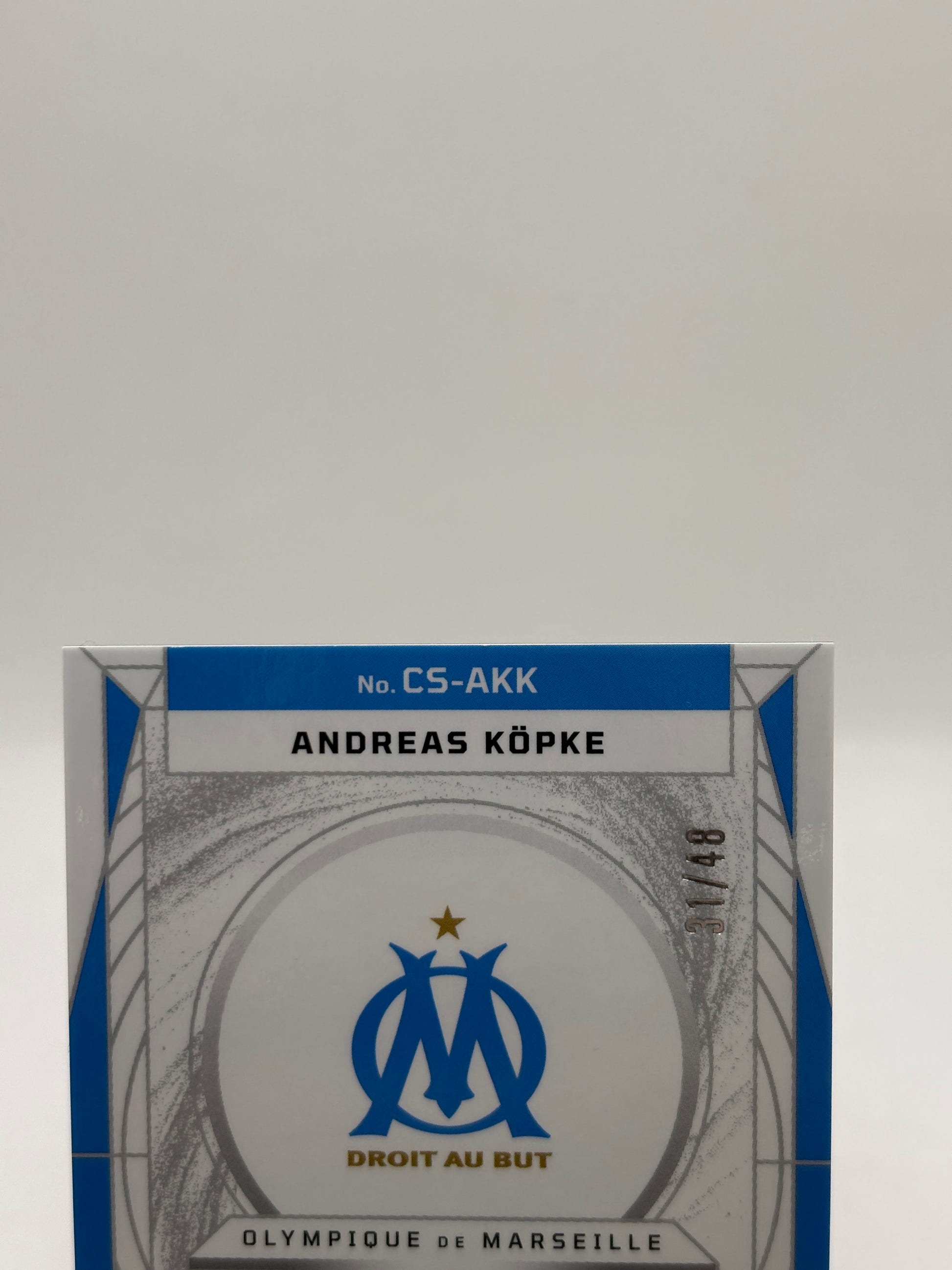 2025-26 Panini Obsidian #CS-AKK Andreas Kopke Cosmic Storm Auto /48 image 3
