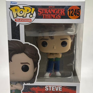 Funko POP! Television Stranger Things #1245 Steve Vinyl Figure FRENLY BRICKS - Open 7 Days