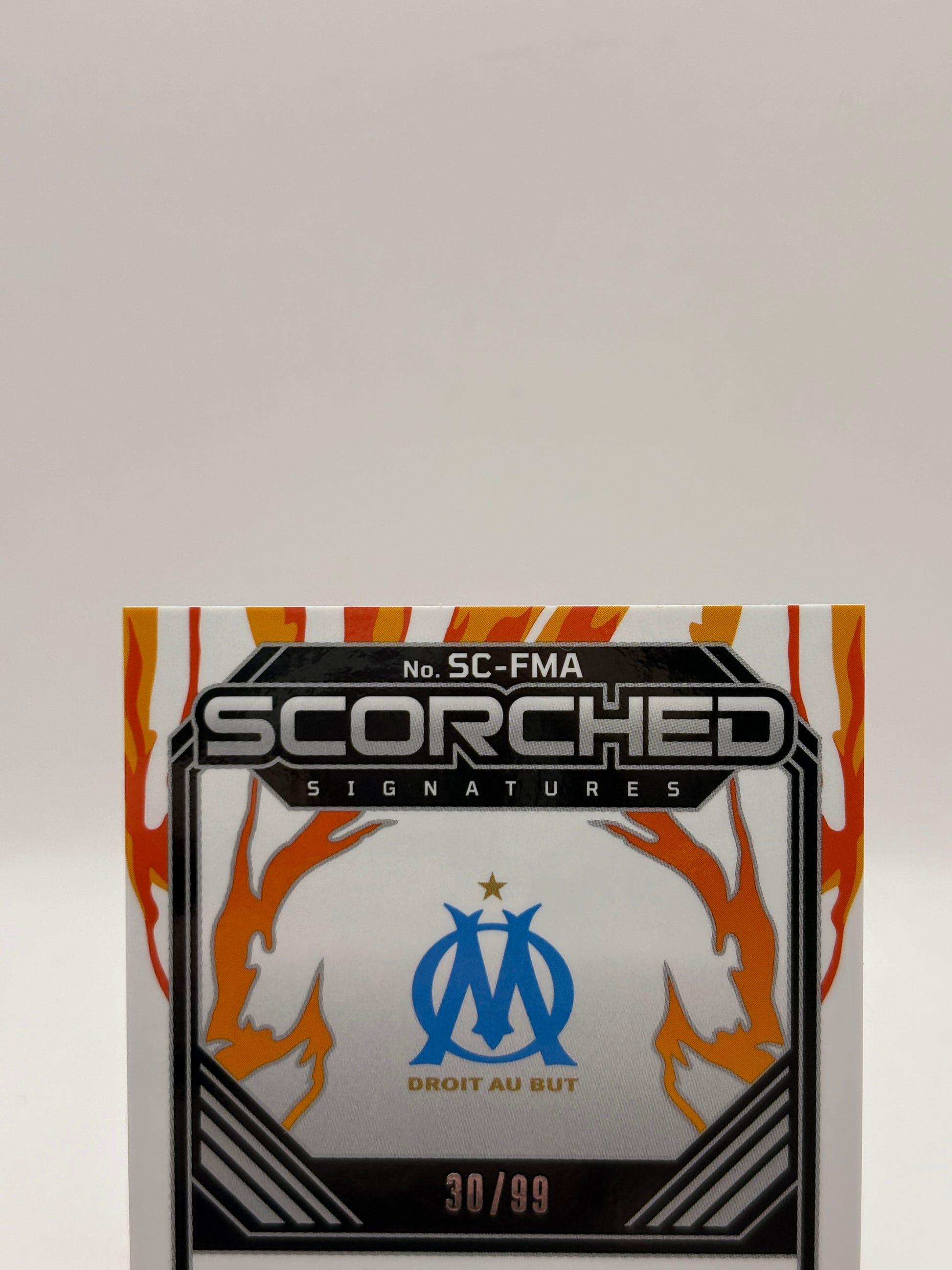 2025-26 Panini Obsidian Soccer #SC-FMA Scorched Auto Facundo Medina /99 image 3