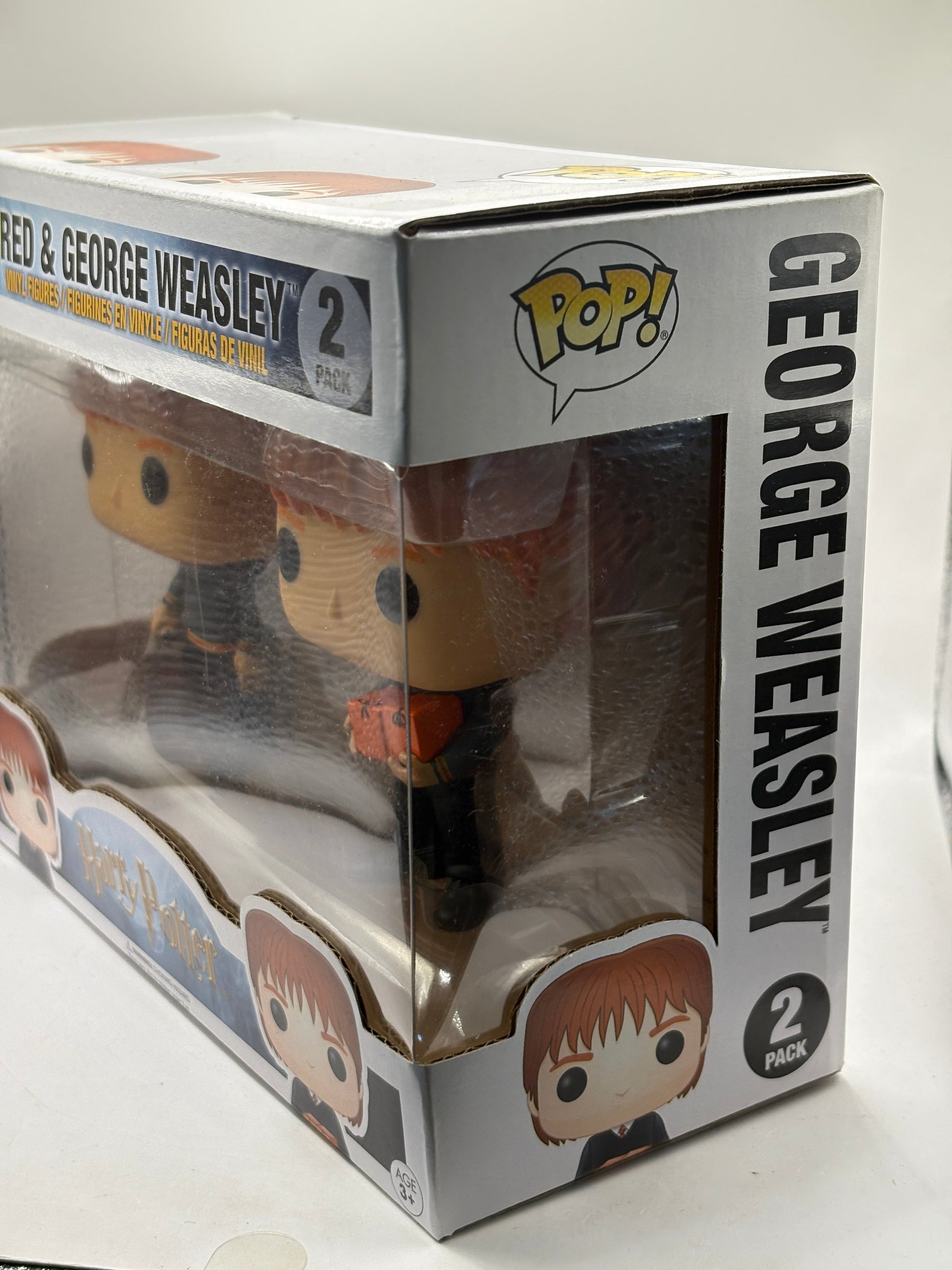 Funko POP! Harry Potter Fred & George Weasley 2 Pack FRENLY BRICKS - Open 7 Days