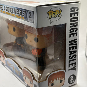 Funko POP! Harry Potter Fred & George Weasley 2 Pack FRENLY BRICKS - Open 7 Days