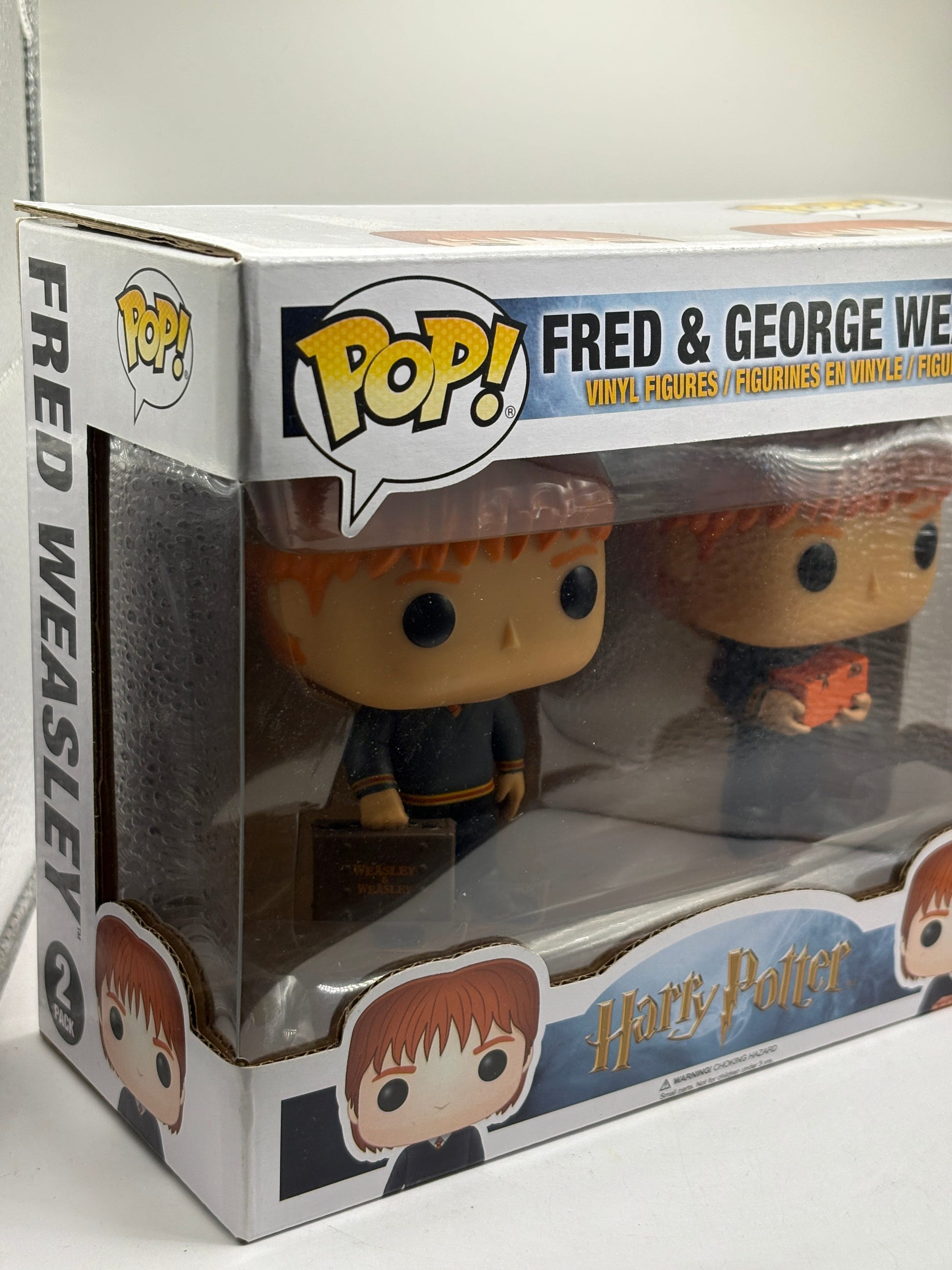 Funko POP! Harry Potter Fred & George Weasley 2 Pack FRENLY BRICKS - Open 7 Days image 3