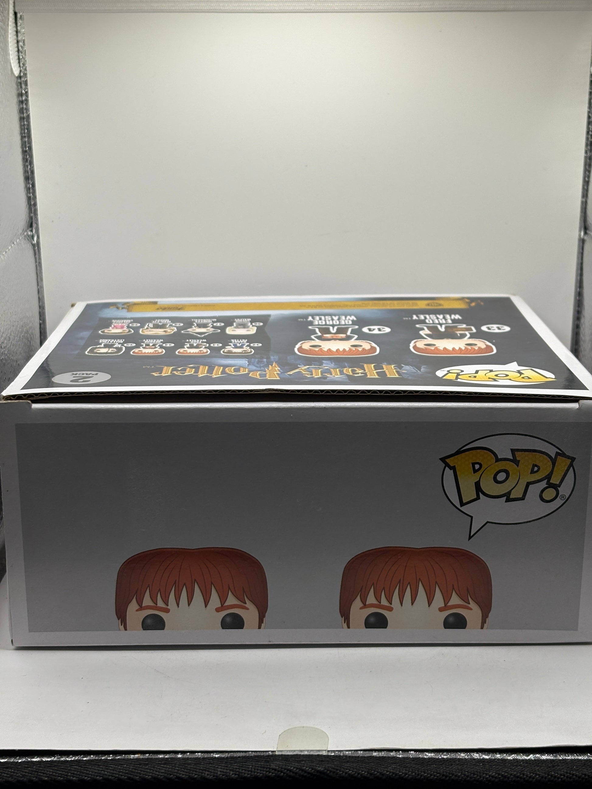 Funko POP! Harry Potter Fred & George Weasley 2 Pack FRENLY BRICKS - Open 7 Days