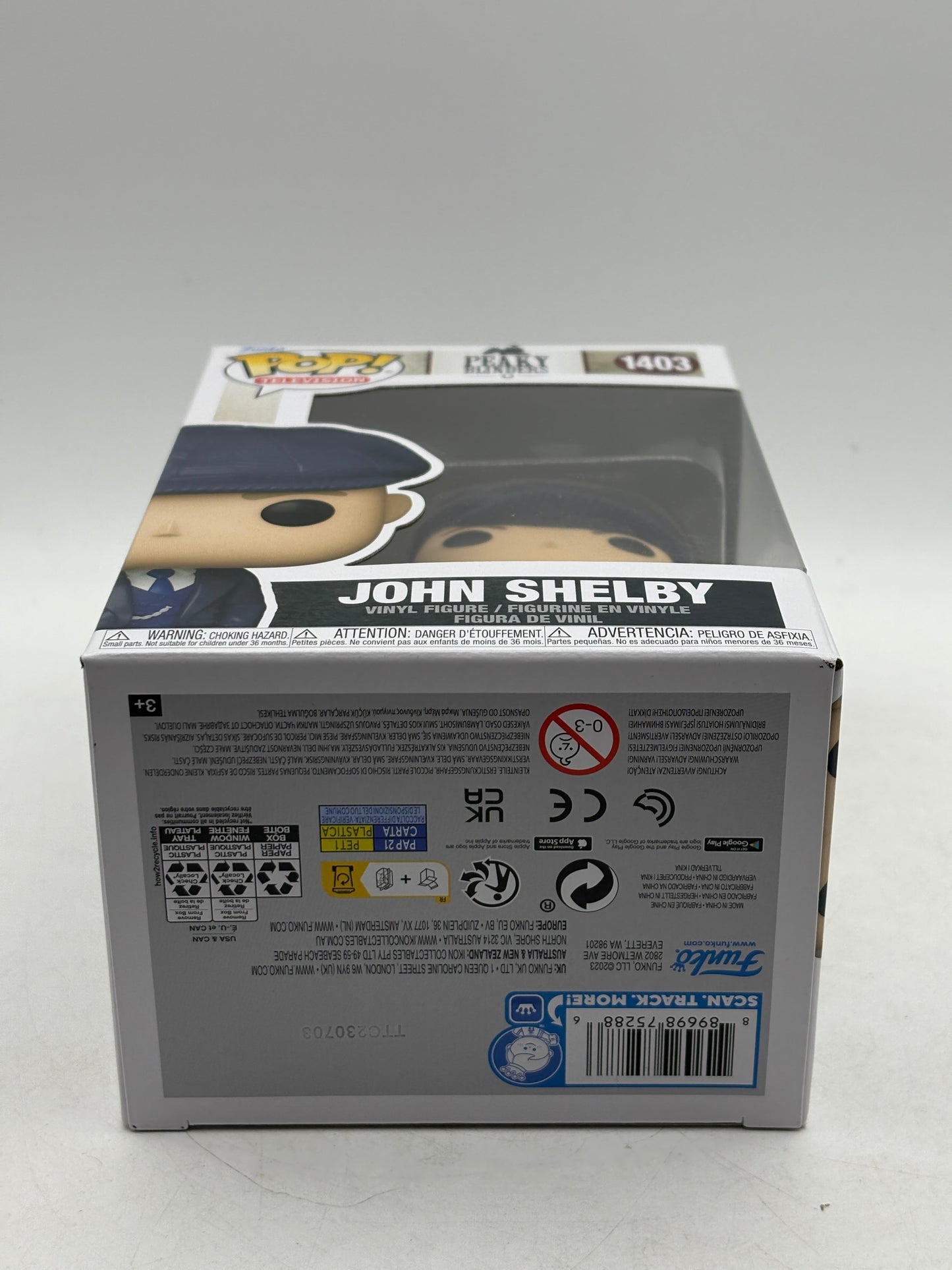 Funko POP! Television Peaky Blinders #1403 John Shelby Vinyl Figure FRENLY BRICKS - Open 7 Days