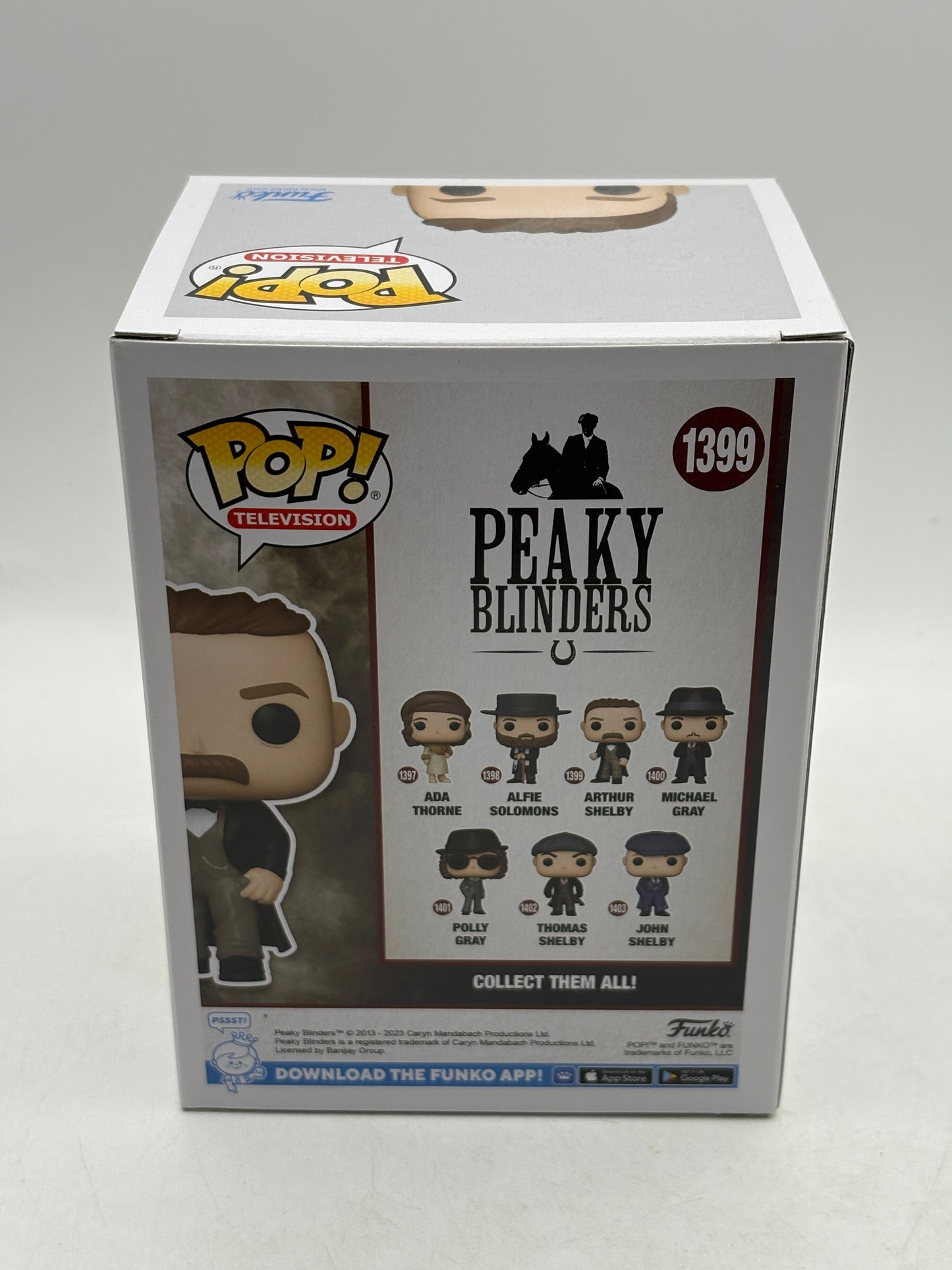 Funko POP! Television Peaky Blinders #1399 Arthur Shelby Vinyl Figure FRENLY BRICKS - Open 7 Days