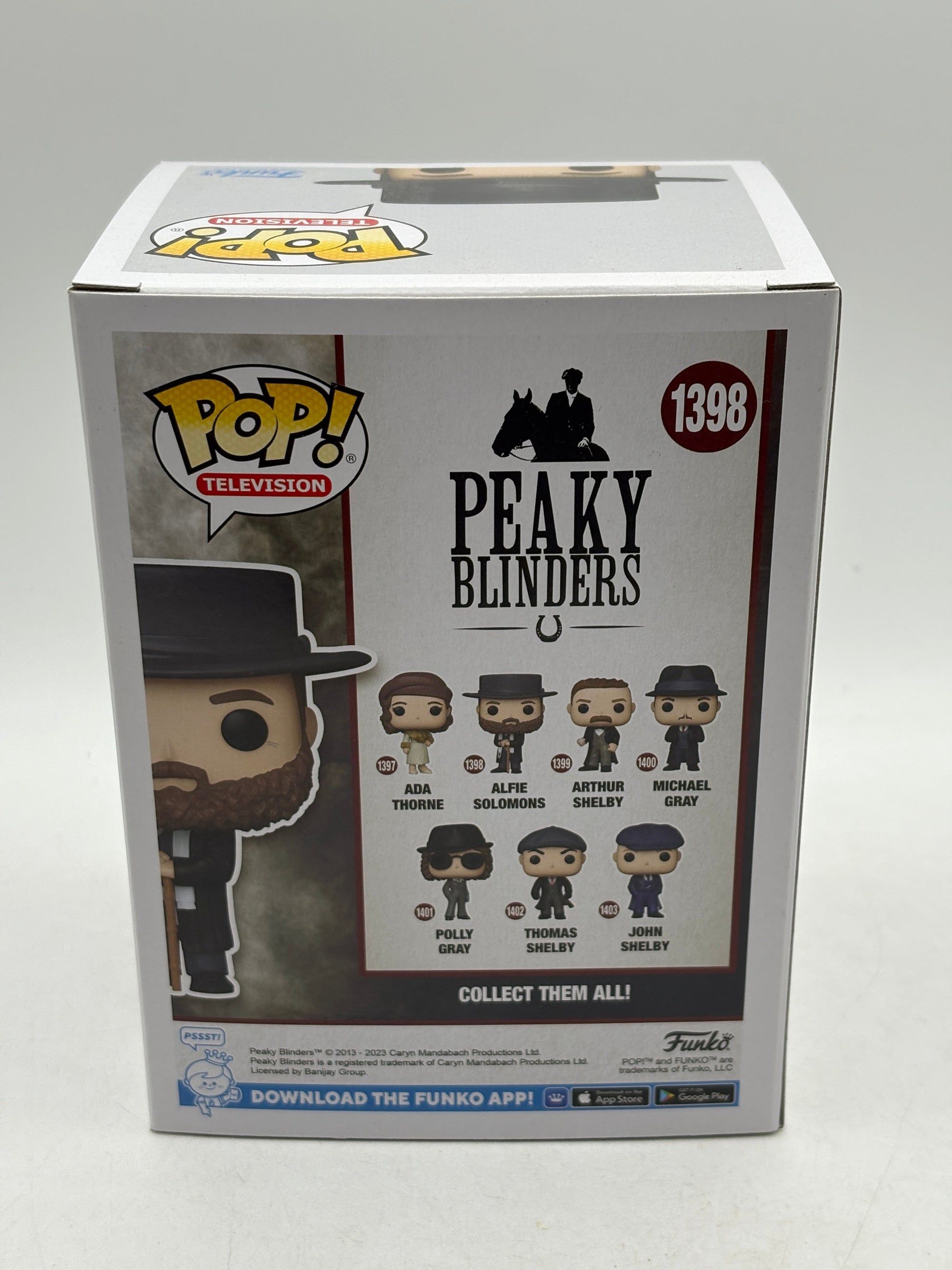 Funko POP! Television Peaky Blinders #1398 Alfie Solomons Vinyl Figure FRENLY BRICKS - Open 7 Days