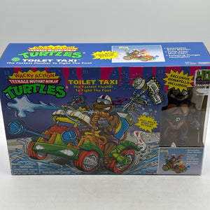 TMNT Teenage Mutant Ninja Turtles Donatello with Toilet Taxi Classic Action FRENLY BRICKS - Open 7 Days