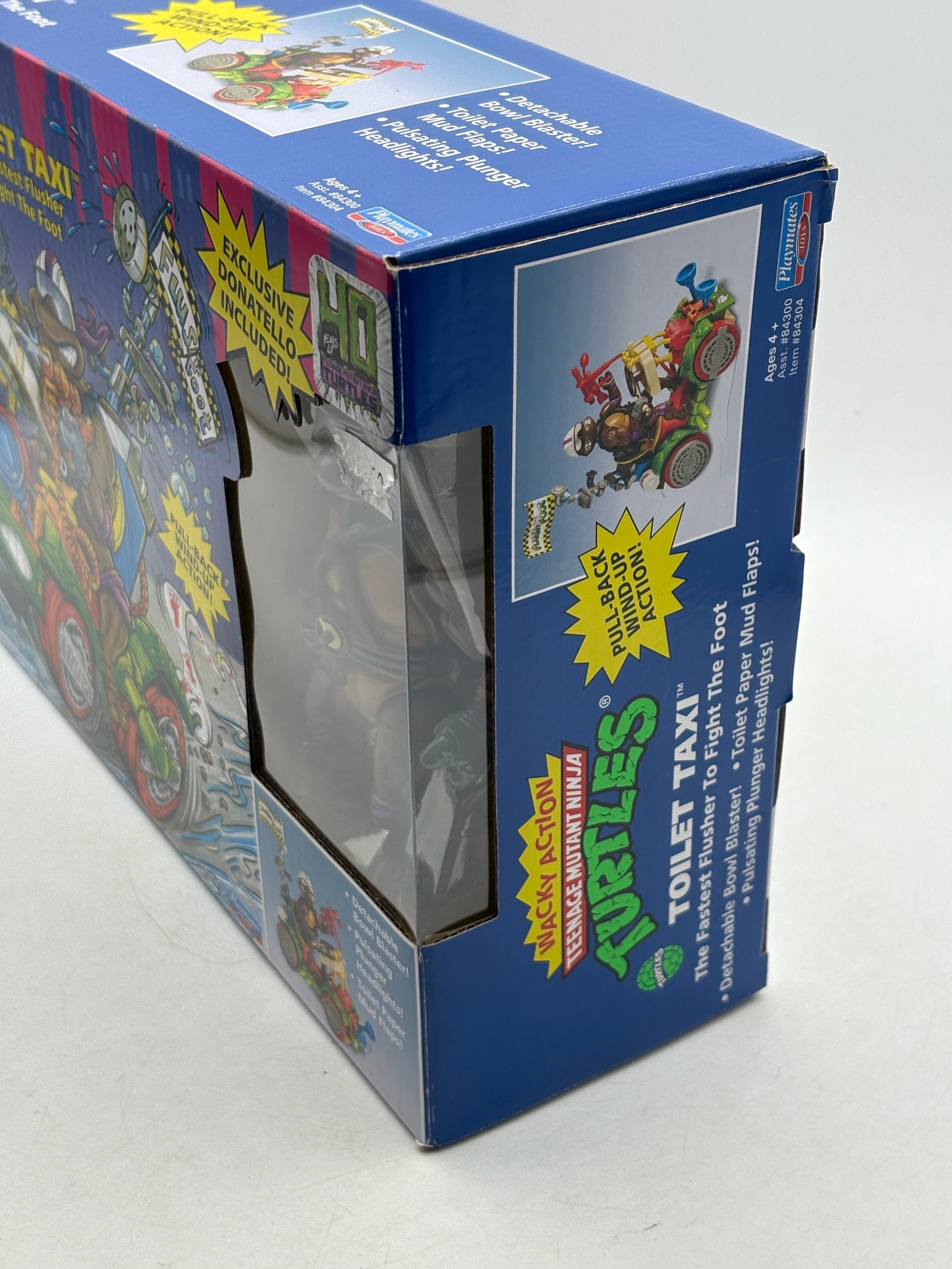 TMNT Teenage Mutant Ninja Turtles Donatello with Toilet Taxi Classic Action FRENLY BRICKS - Open 7 Days