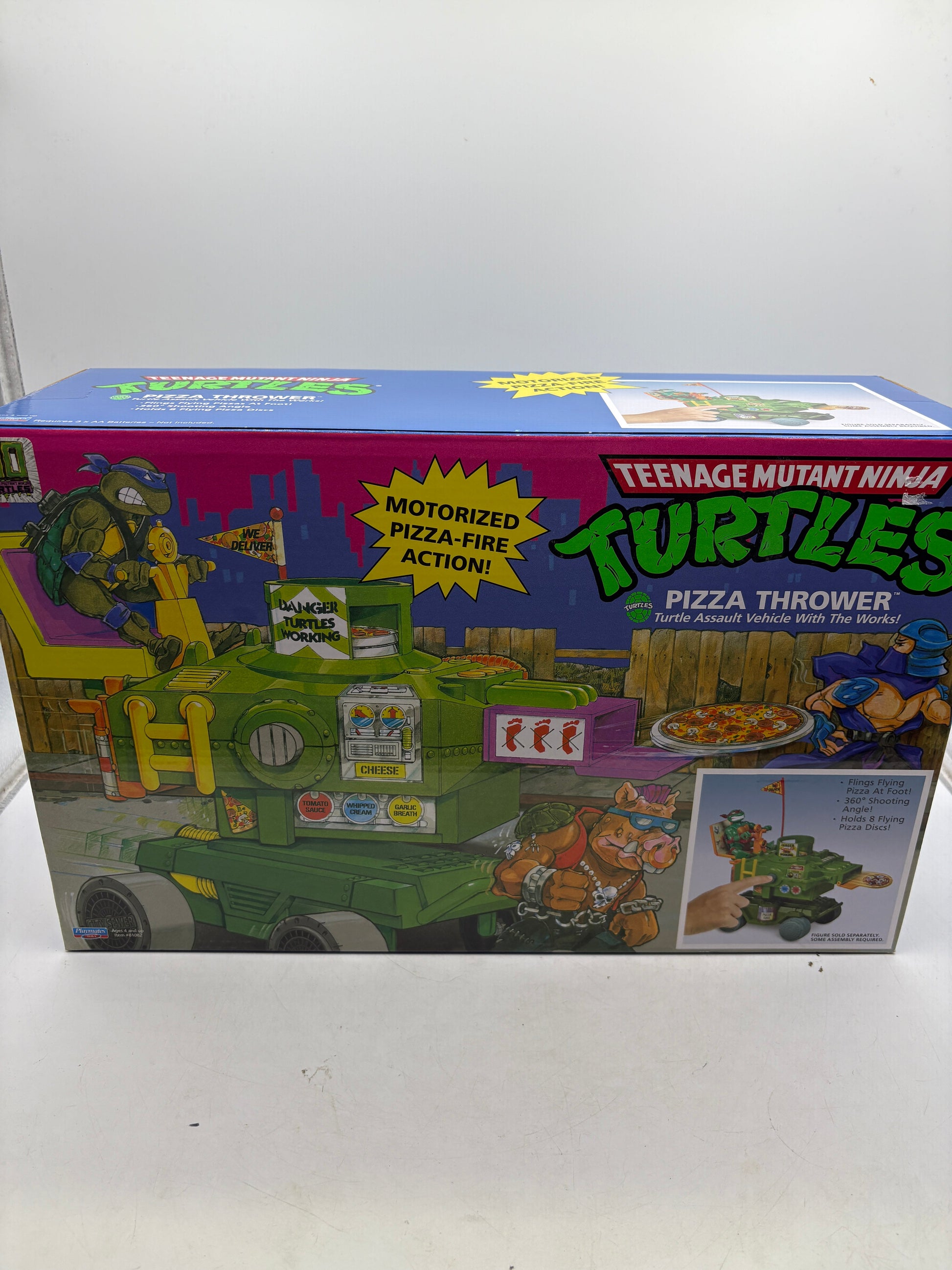 Teenage Mutant Ninja Turtles Classic Pizza Thrower Turtle Assault Vehicle TMNT FRENLY BRICKS - Open 7 Days