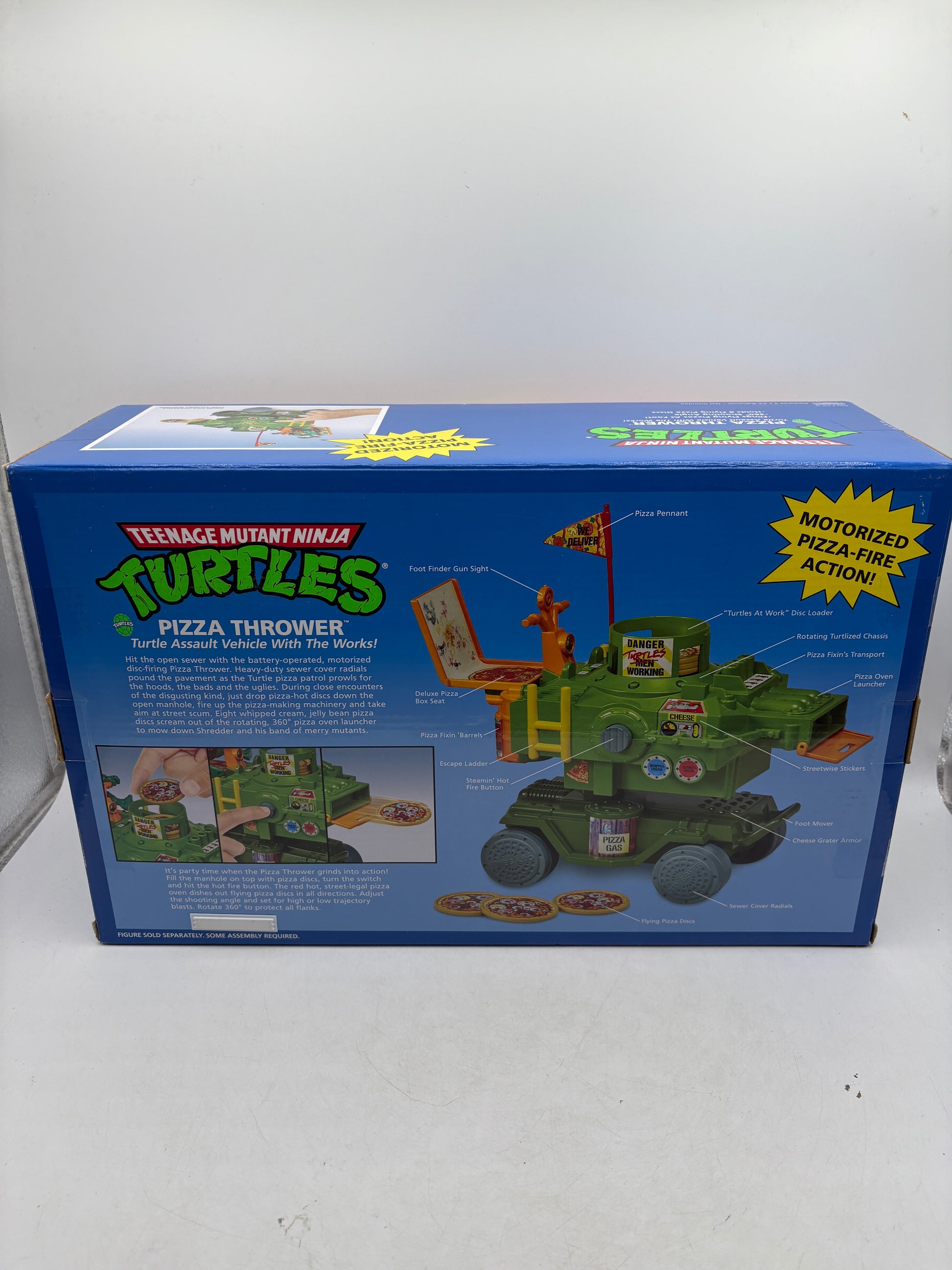 Teenage Mutant Ninja Turtles Classic Pizza Thrower Turtle Assault Vehicle TMNT FRENLY BRICKS - Open 7 Days