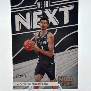 2023-24 Panini Hoops Basketball - #33 Victor Wembanyama We Got Next Rookie Card FRENLY BRICKS - Open 7 Days