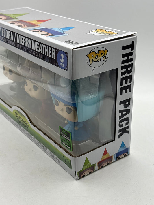 Funko POP! Sleepimg Beauty 3 Pack - Fauna, Flora, Merryweather 2020 Spring FRENLY BRICKS - Open 7 Days