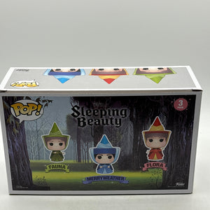 Funko POP! Sleepimg Beauty 3 Pack - Fauna, Flora, Merryweather 2020 Spring FRENLY BRICKS - Open 7 Days