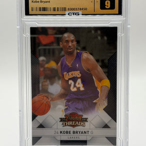 2009-10 Panini Threads #4 Kobe Bryant CTG 9 Mint FRENLY BRICKS - Open 7 Days