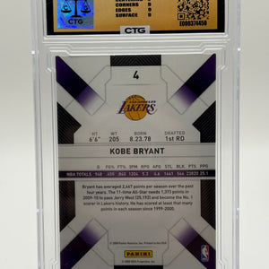 2009-10 Panini Threads #4 Kobe Bryant CTG 9 Mint FRENLY BRICKS - Open 7 Days