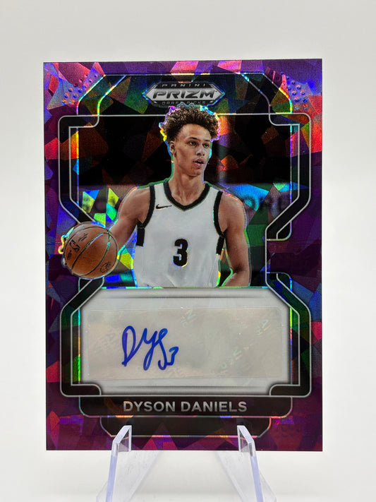 2022-23 Panini Prizm Draft Picks Auto Dyson Daniels Purple Ice Prizm /99 (RC) FRENLY BRICKS - Open 7 Days