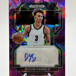 2022-23 Panini Prizm Draft Picks Auto Dyson Daniels Purple Ice Prizm /99 (RC) FRENLY BRICKS - Open 7 Days
